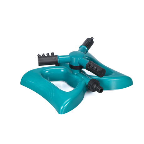 Fabrikversorgung 3 Arm Plastiksprinkler für Garten Rasen Bewässerung Bewässerungssystem
