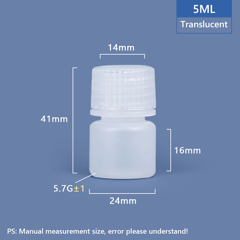 5ml Plastik PP/HDPE -Flasche 