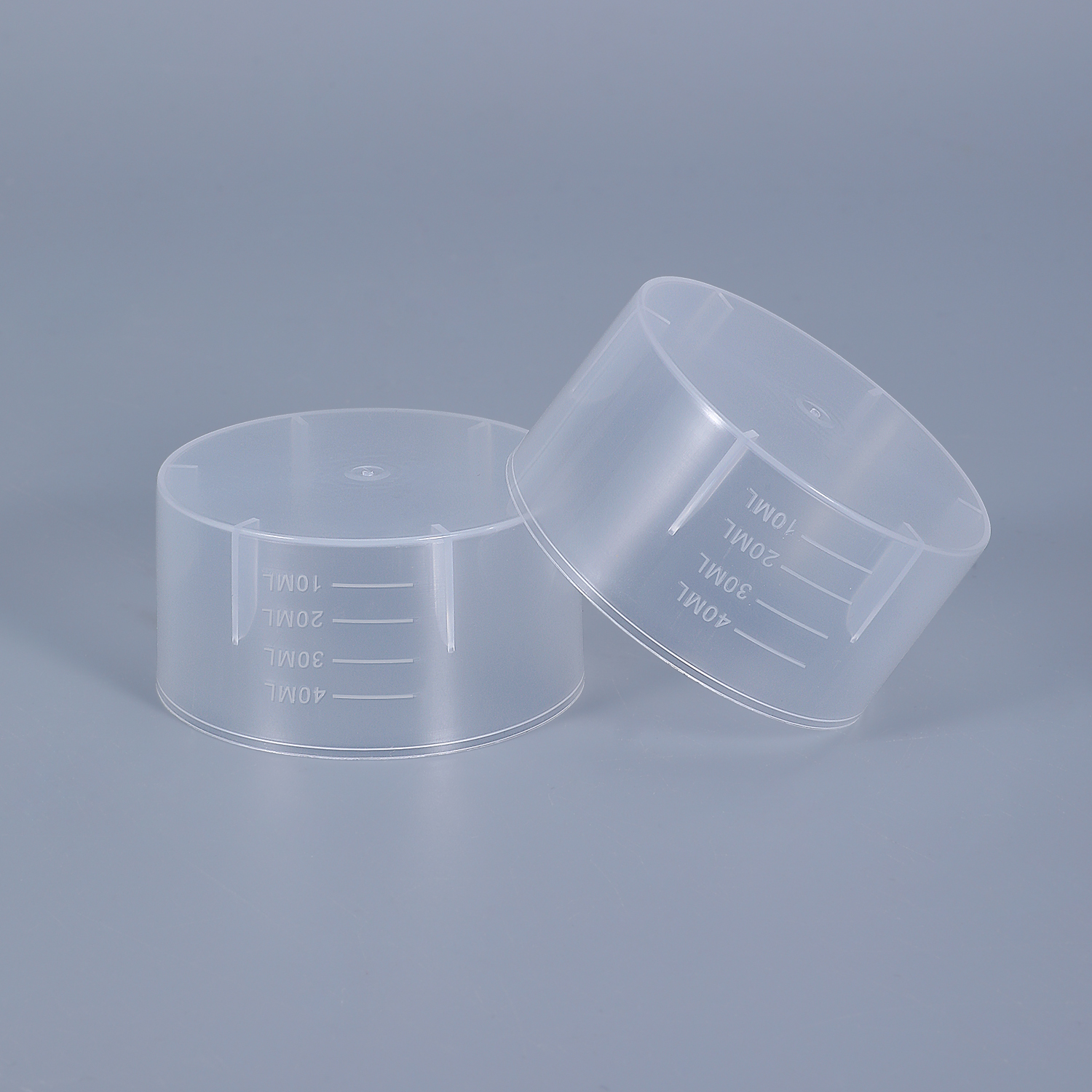 Messdeckel aus Kunststoff