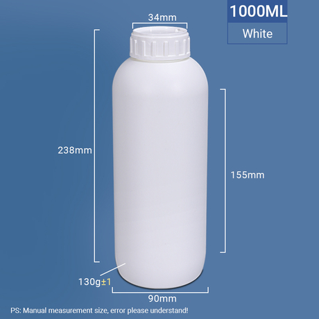 1000 ml Coex -Flasche 1L Hochbarriereflasche für Pestizid