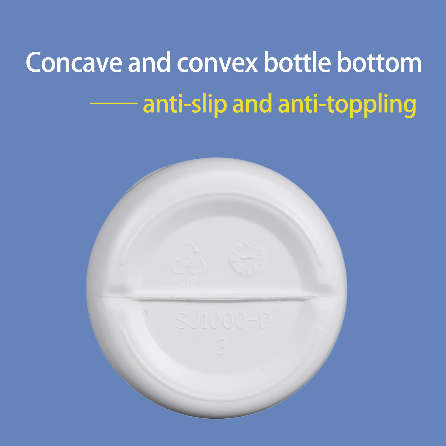 1-Liter-Coex-Barriereflasche aus Kunststoff mit Schraubverschluss und Aluminiumfolienversiegelung für Verpackungen mit organischen Lösungsmitteln