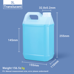 3L-F-Style-Krüge, 3-Liter-HDPE-Kunststoffkanister, Kunststoffkanister
