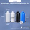 1L runde HDPE-Kunststoffflasche mit TE-Deckel