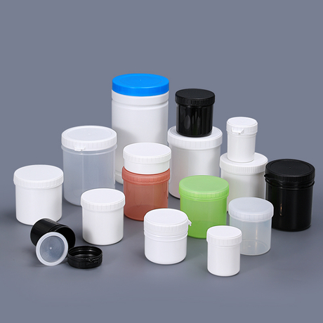 Weites Mund HDPE/PP Plastikglas mit Deckel