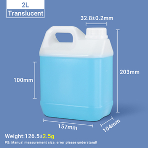 2L-F-Style-Krüge, 2-Liter-HDPE-Kunststoffkanister, Kunststoffkanister