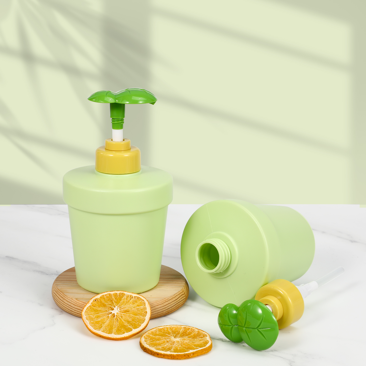 400 ml süße kosmetische Körperwaschflasche leere Shampoo -Lotion Pumpe Flasche 
