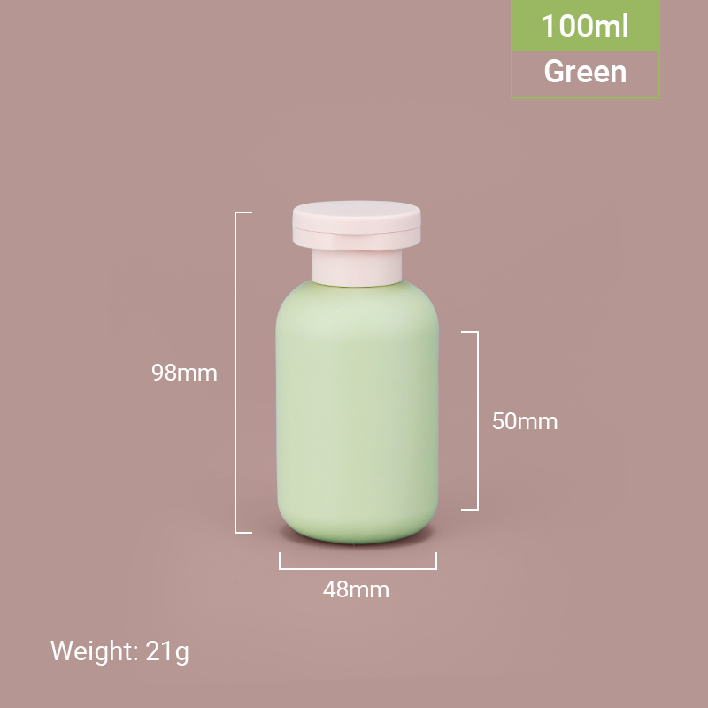 100 ml Flip Top Cap Shampoo Flasche