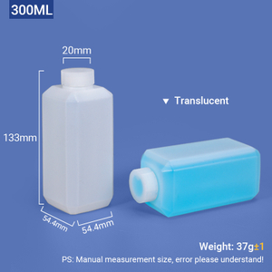300 ml HDPE -Flasche mit Schraubenkappe 