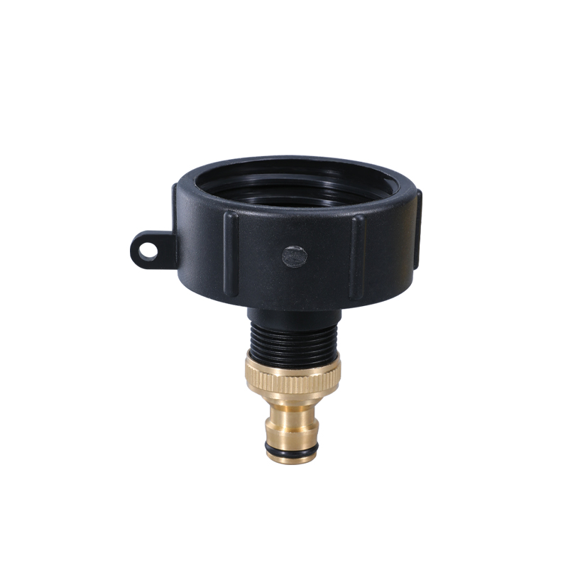 275-330 G IBC-TOTE-Adapter 2 'npt bis 3/4 grober Faden außerhalb von Faden Gartenwasserschlauchanschluss