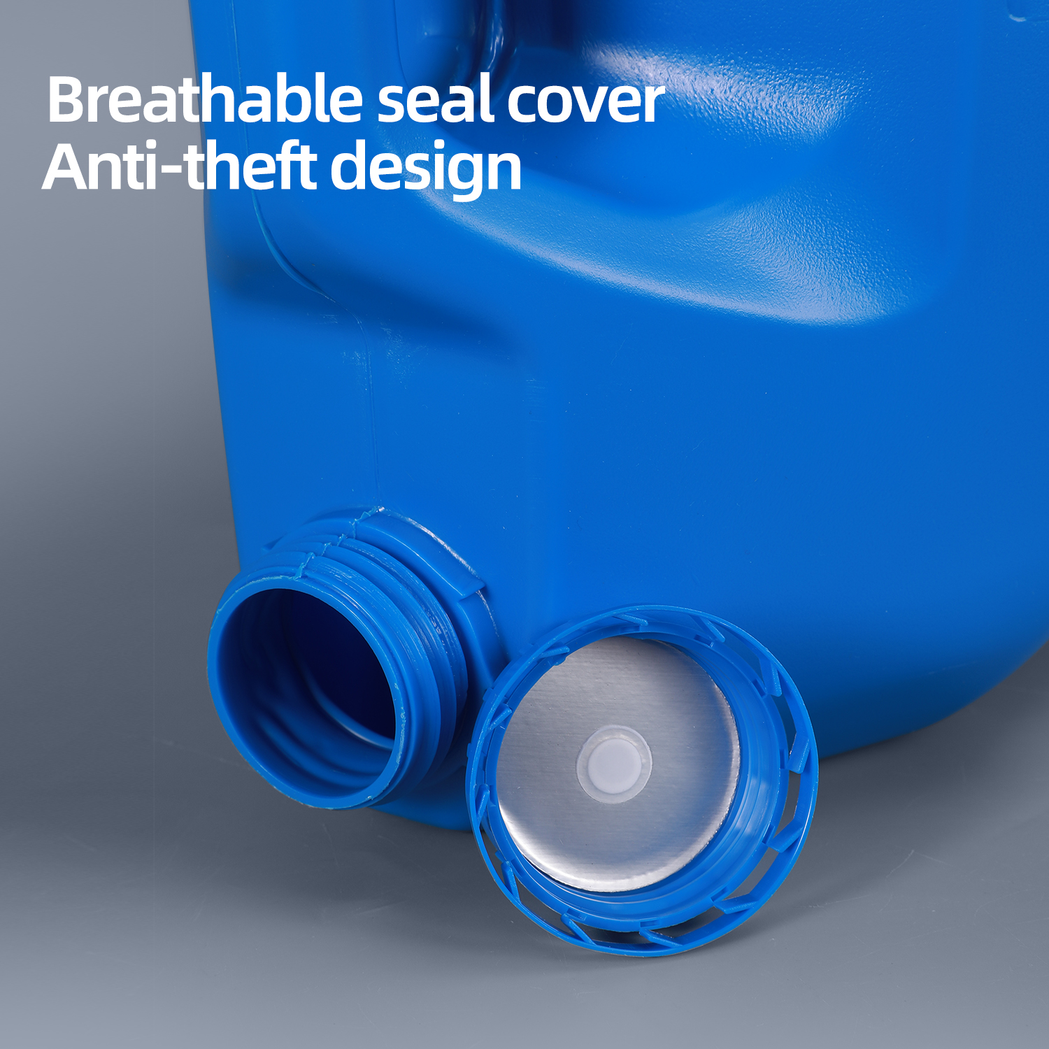 Atmungsaktive TE-Belüftungskappe (Tamper Evident) für Plastikflaschen