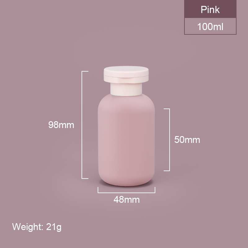 100 ml Flip Top Cap Shampoo Flasche