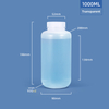 1000 ml breiter Hals Plastikpp/HDPE -Flasche