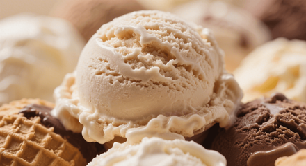 Gefroren und Eis