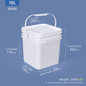 10l Quadratische Eimer
