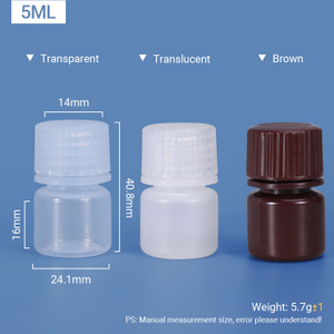 5ml Plastik PP/HDPE -Flasche 