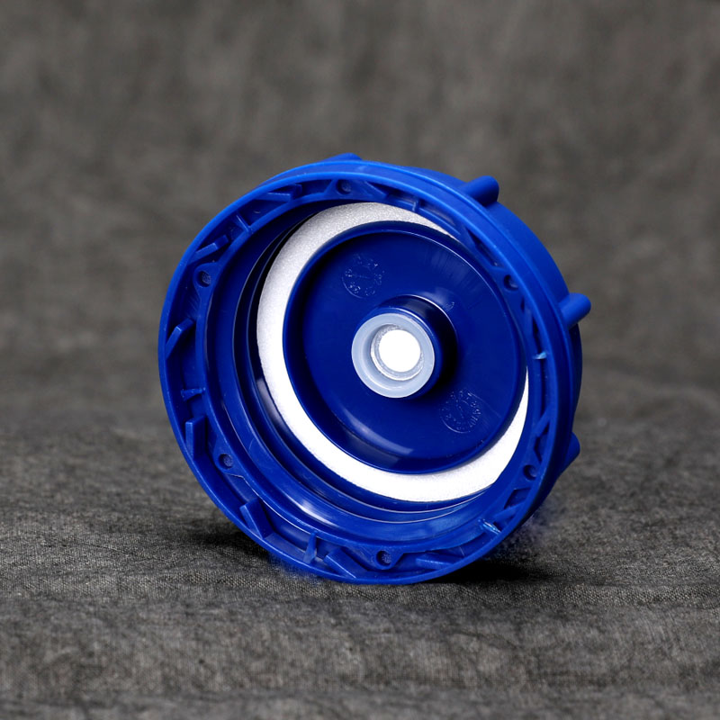 Manipulationssicherer, atmungsaktiver, belüfteter Deckel für Kunststoffkanister