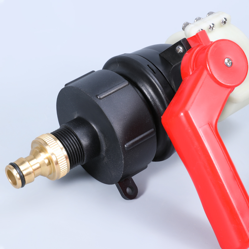 275-330 G IBC-TOTE-Adapter 2 'npt bis 3/4 grober Faden außerhalb von Faden Gartenwasserschlauchanschluss