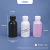100 ml HDPE Runde Flasche 