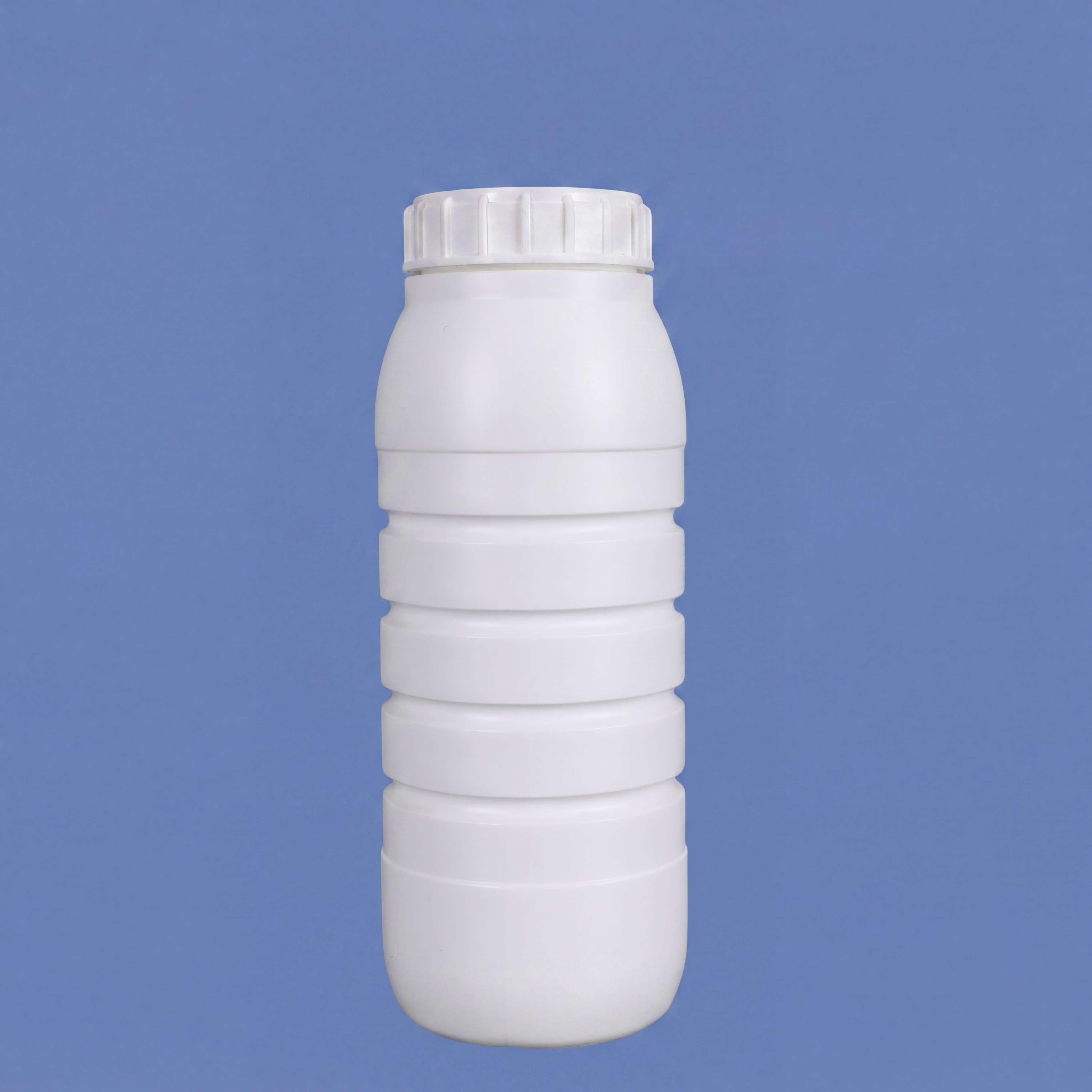 1-Liter-Coex-Barriereflasche aus Kunststoff mit Schraubverschluss und Aluminiumfolienversiegelung für Verpackungen mit organischen Lösungsmitteln