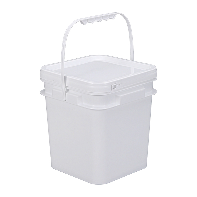 5L Quadratpp Plastikeimer - sichere, vielseitige und Lebensmittelsicherheit aufbewahrt