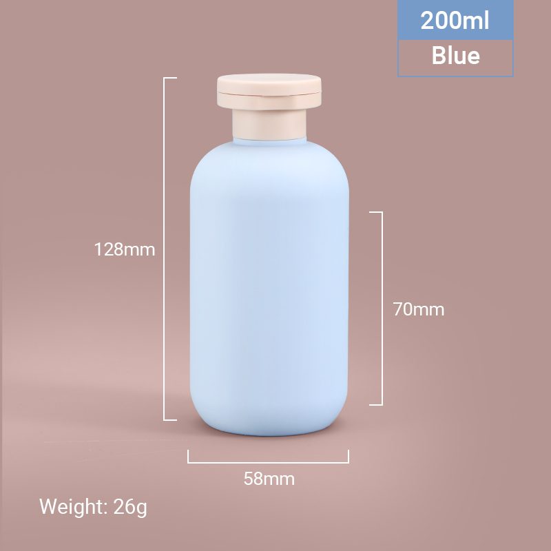 200 ml Flip Top Cap Shampoo Flasche