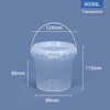 900 ml 30 oz. Runde Plastikwanne