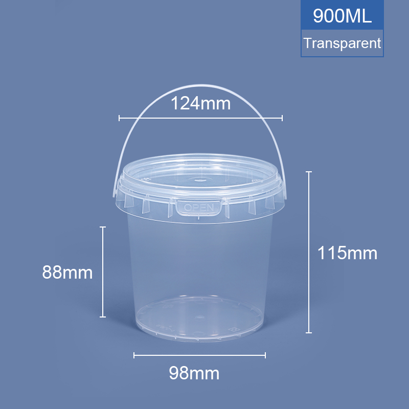 900 ml 30 oz. Runde Plastikwanne