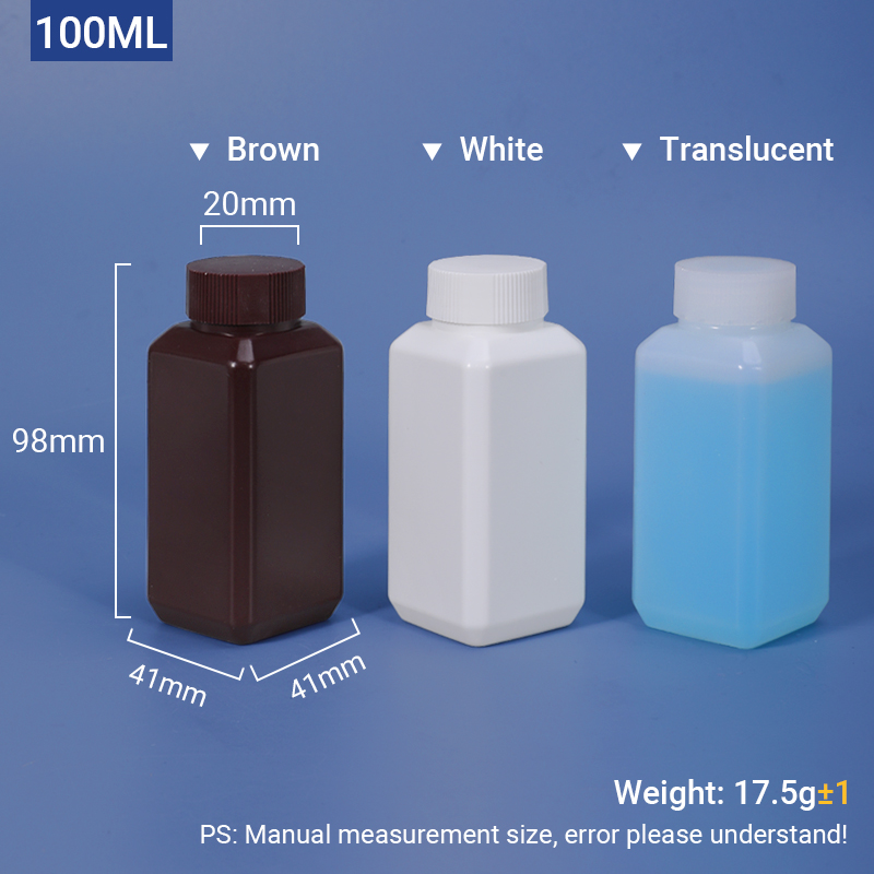100 ml HDPE -Flasche für Chemikalien