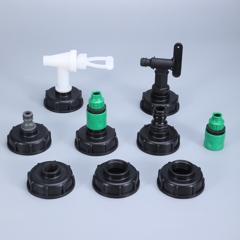  IBC -TOTE -Tankschlauchanpassungsadapter Wasserhahnventil IBC Tank S60X6 Grobgewinde 3/4 'Anschluss