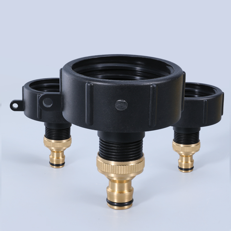 275-330 G IBC-TOTE-Adapter 2 'npt bis 3/4 grober Faden außerhalb von Faden Gartenwasserschlauchanschluss