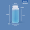 500 ml breiter Hals -Plastik -PP/HDPE -Flasche