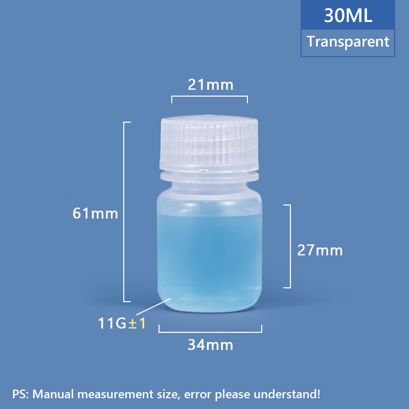 10 ml breiter Hals -Plastik -PP/HDPE -Flasche