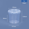 1000 ml ein Liter runder Plastikwanne & Eimer