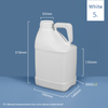 5L Fluorinierte Jerry Can Plastic F-Art-Krüge im Stil