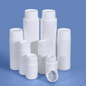 50 ml, 100 ml, 200 ml, 500 ml COEX-Kunststoffflasche mit hoher Barriere und Schraubverschluss, Folienauskleidungsschneider für die Verpackung von Pestizid-Lösungsmittelpulver