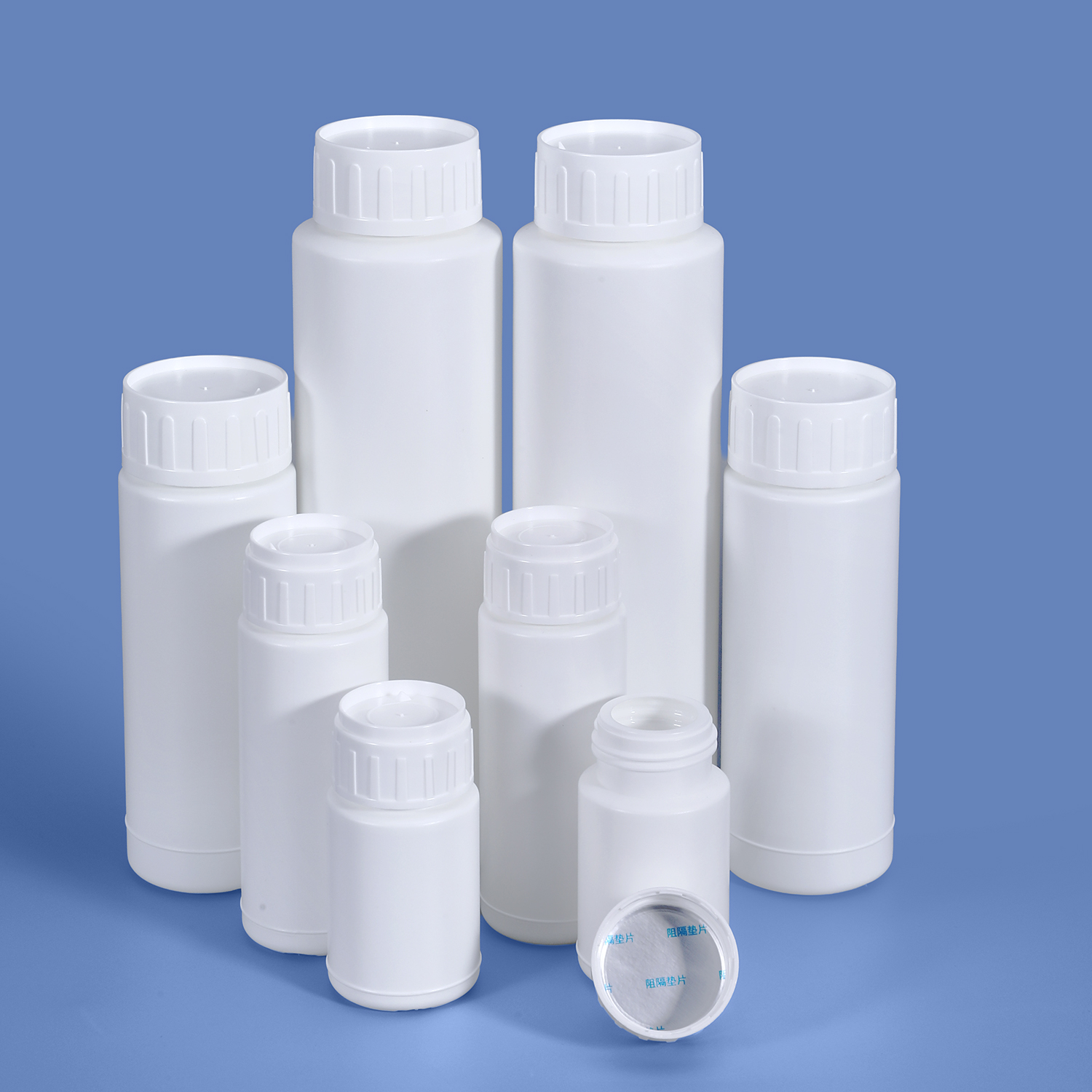 50 ml, 100 ml, 200 ml, 500 ml COEX-Kunststoffflasche mit hoher Barriere und Schraubverschluss, Folienauskleidungsschneider für die Verpackung von Pestizid-Lösungsmittelpulver