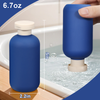 200 ml Plastikblaue Reisethampooflaschen mit Flip -Kappe