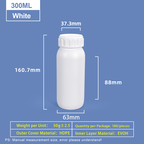 300-ml-COEX-Flasche mit hoher Barrierewirkung für Pestizide