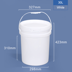 30 l 7 Gallonen Plastikeimer mit Deckelgriff