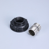 UMETASS IBC Tank Tote Adapter, IBC -Tasche Tankabflussadapter S60X6 Grobgewinde zu Wasser Toteschlauchanschluss