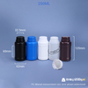 250-ml-Kunststoff-HDPE-Flasche mit TE-Deckel und Messdeckel