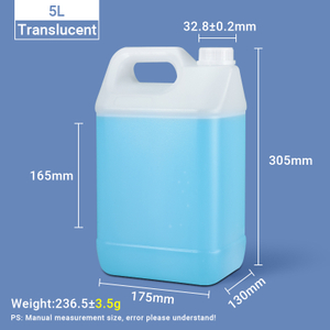 5L-Krüge im F-Stil, 5-Liter-HDPE-Kunststoffkanister, Kunststoffkanister