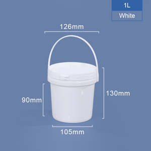1l Food Grade PP Plastikeimer mit Deckel