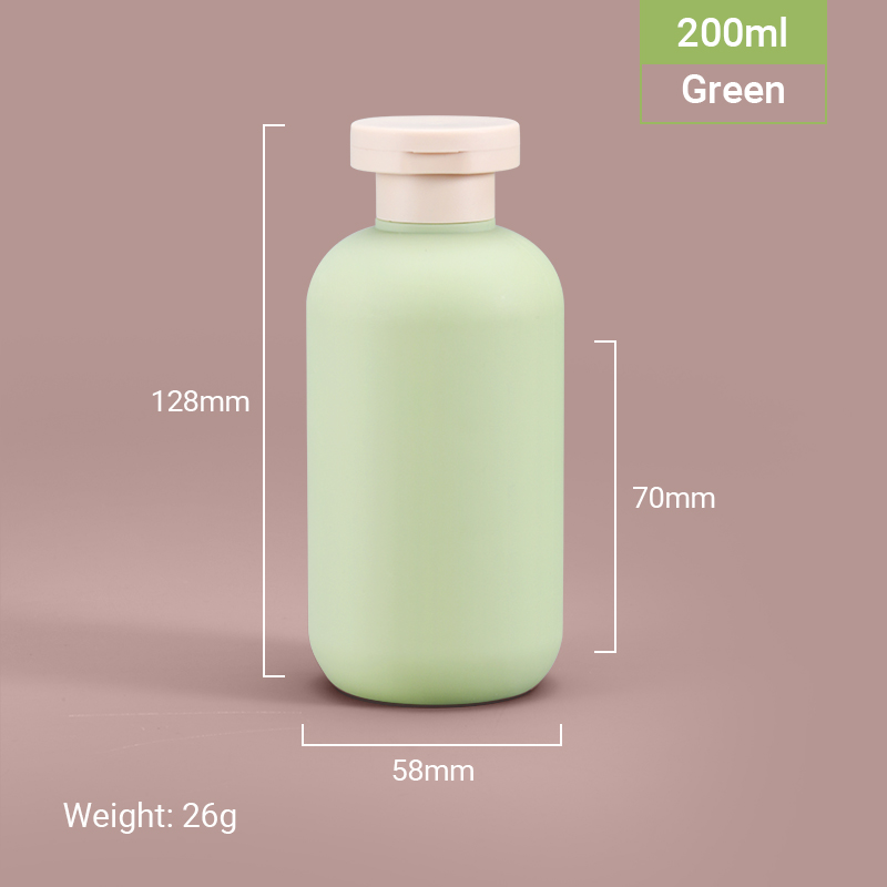 200 ml Flip Top Cap Shampoo Flasche