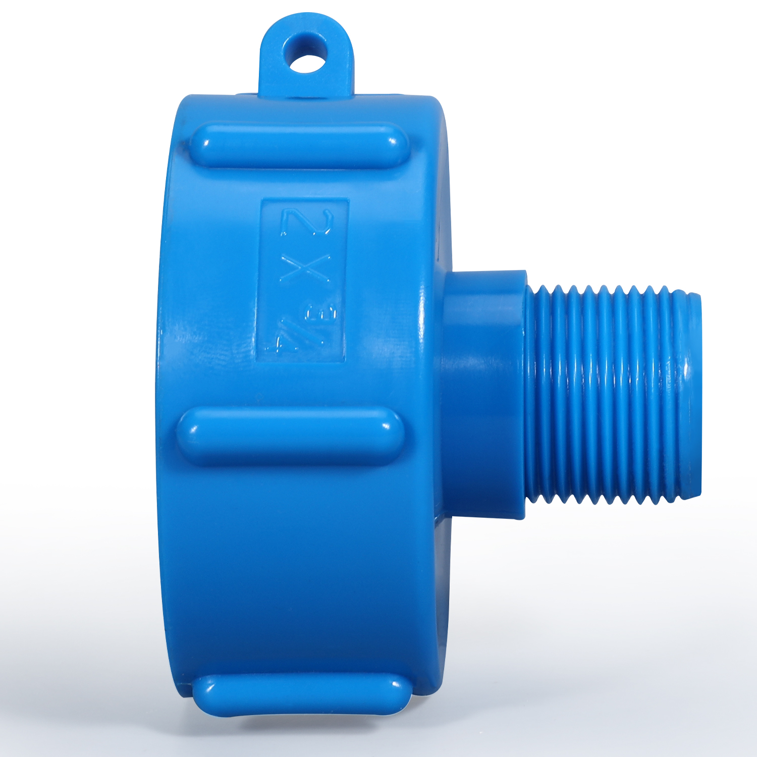 IBC -Anschluss Wasser Button -Stecker Tankanschluss Interner Gewinde S60 x 6 mit Schlauchanschluss 1/2 '' 3/4 '' 1 Zoll