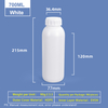 700-ml-COEX-Flasche mit hoher Barrierewirkung für Pestizide