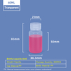 60 ml Weithals-Kunststoff-PP-Flasche
