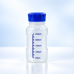 250-ml-PP-Reagenzflasche mit Skalenstrich