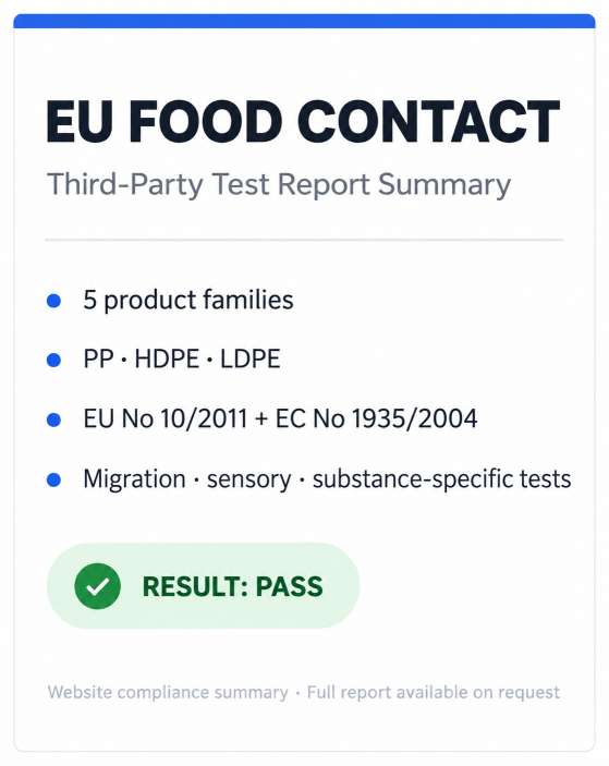 EU-Lebensmittelkontakt