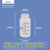 250 ml 8oz HDPE-Reagenzflasche mit Schraubverschluss